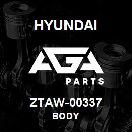 ZTAW-00337 Hyundai Construction BODY | AGA Parts