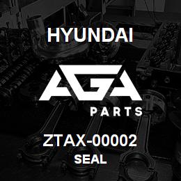 ZTAX-00002 Hyundai Construction SEAL | AGA Parts