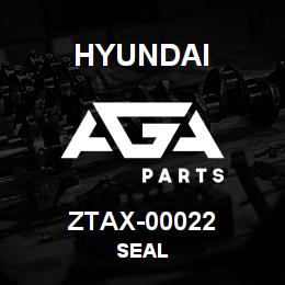 ZTAX-00022 Hyundai Construction SEAL | AGA Parts