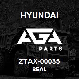 ZTAX-00035 Hyundai Construction SEAL | AGA Parts