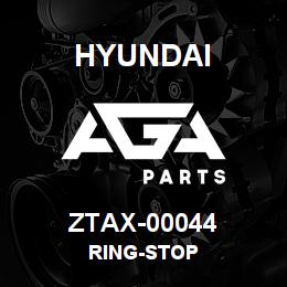 ZTAX-00044 Hyundai Construction RING-STOP | AGA Parts