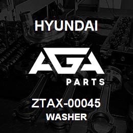 ZTAX-00045 Hyundai Construction WASHER | AGA Parts