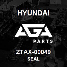 ZTAX-00049 Hyundai Construction SEAL | AGA Parts