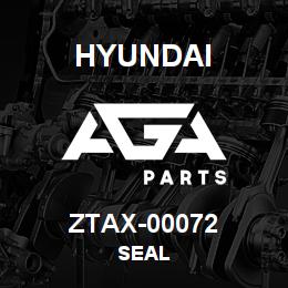 ZTAX-00072 Hyundai Construction SEAL | AGA Parts