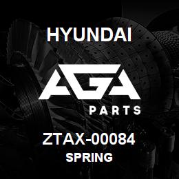ZTAX-00084 Hyundai Construction SPRING | AGA Parts