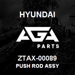 ZTAX-00089 Hyundai Construction PUSH ROD ASSY | AGA Parts