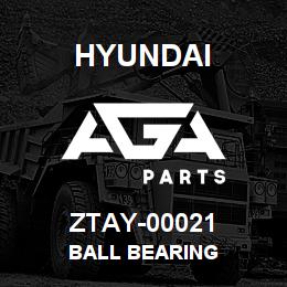 ZTAY-00021 Hyundai Construction BALL BEARING | AGA Parts