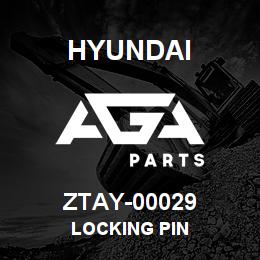 ZTAY-00029 Hyundai Construction LOCKING PIN | AGA Parts