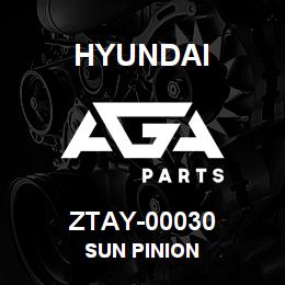 ZTAY-00030 Hyundai Construction SUN PINION | AGA Parts