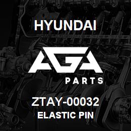 ZTAY-00032 Hyundai Construction ELASTIC PIN | AGA Parts