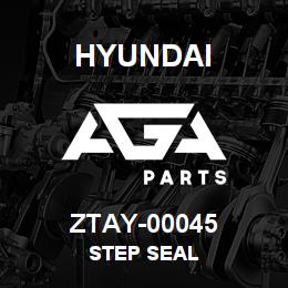 ZTAY-00045 Hyundai Construction STEP SEAL | AGA Parts