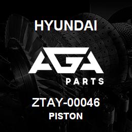 ZTAY-00046 Hyundai Construction PISTON | AGA Parts