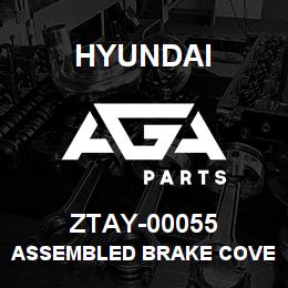 ZTAY-00055 Hyundai Construction ASSEMBLED BRAKE COVER | AGA Parts