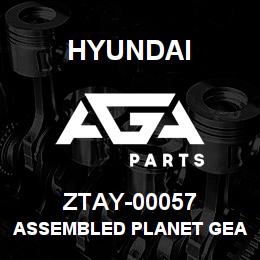 ZTAY-00057 Hyundai Construction ASSEMBLED PLANET GEARS | AGA Parts