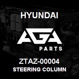 ZTAZ-00004 Hyundai Construction STEERING COLUMN | AGA Parts