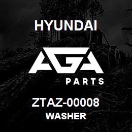 ZTAZ-00008 Hyundai Construction WASHER | AGA Parts