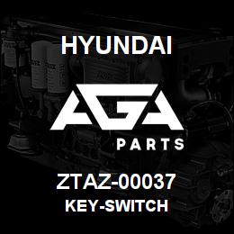 ZTAZ-00037 Hyundai Construction KEY-SWITCH | AGA Parts