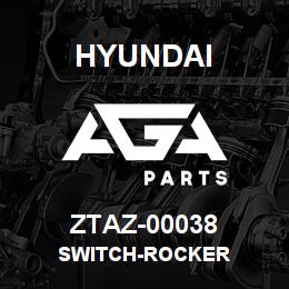 ZTAZ-00038 Hyundai Construction SWITCH-ROCKER | AGA Parts