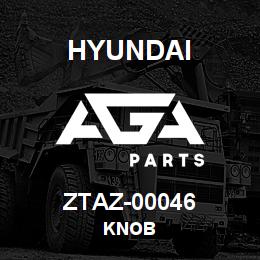 ZTAZ-00046 Hyundai Construction KNOB | AGA Parts