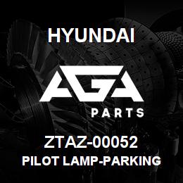 ZTAZ-00052 Hyundai Construction PILOT LAMP-PARKING | AGA Parts