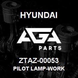 ZTAZ-00053 Hyundai Construction PILOT LAMP-WORK | AGA Parts