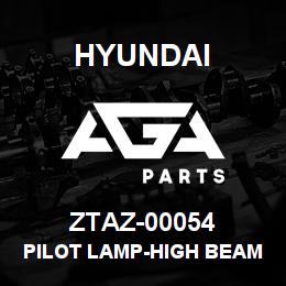 ZTAZ-00054 Hyundai Construction PILOT LAMP-HIGH BEAM | AGA Parts