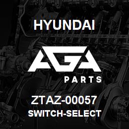 ZTAZ-00057 Hyundai Construction SWITCH-SELECT | AGA Parts