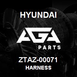 ZTAZ-00071 Hyundai Construction HARNESS | AGA Parts