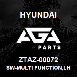 ZTAZ-00072 Hyundai Construction SW-MULTI FUNCTION,LH | AGA Parts