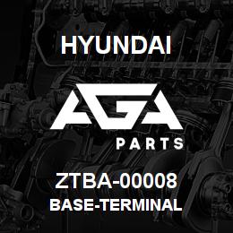 ZTBA-00008 Hyundai Construction BASE-TERMINAL | AGA Parts
