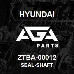 ZTBA-00012 Hyundai Construction SEAL-SHAFT | AGA Parts