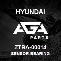 ZTBA-00014 Hyundai Construction SENSOR-BEARING | AGA Parts