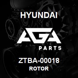 ZTBA-00018 Hyundai Construction ROTOR | AGA Parts