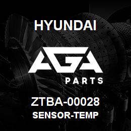 ZTBA-00028 Hyundai Construction SENSOR-TEMP | AGA Parts