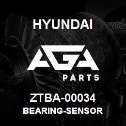 ZTBA-00034 Hyundai Construction BEARING-SENSOR | AGA Parts