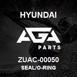 ZUAC-00050 Hyundai Construction SEAL/O-RING | AGA Parts