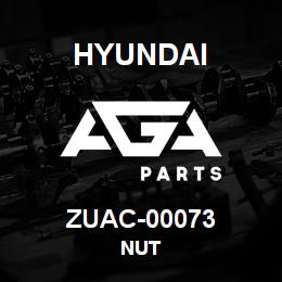 ZUAC-00073 Hyundai Construction NUT | AGA Parts