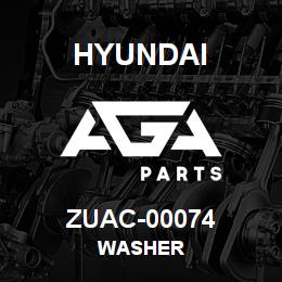 ZUAC-00074 Hyundai Construction WASHER | AGA Parts