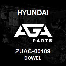 ZUAC-00109 Hyundai Construction DOWEL | AGA Parts