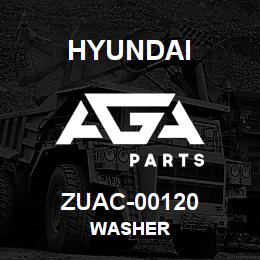 ZUAC-00120 Hyundai Construction WASHER | AGA Parts