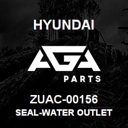ZUAC-00156 Hyundai Construction SEAL-WATER OUTLET | AGA Parts
