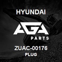 ZUAC-00176 Hyundai Construction PLUG | AGA Parts