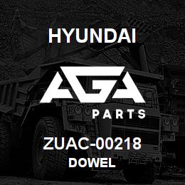 ZUAC-00218 Hyundai Construction DOWEL | AGA Parts