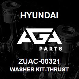 ZUAC-00321 Hyundai Construction WASHER KIT-THRUST | AGA Parts