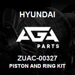 ZUAC-00327 Hyundai Construction PISTON AND RING KIT | AGA Parts
