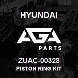ZUAC-00328 Hyundai Construction PISTON RING KIT | AGA Parts