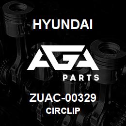 ZUAC-00329 Hyundai Construction CIRCLIP | AGA Parts