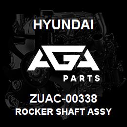 ZUAC-00338 Hyundai Construction ROCKER SHAFT ASSY | AGA Parts