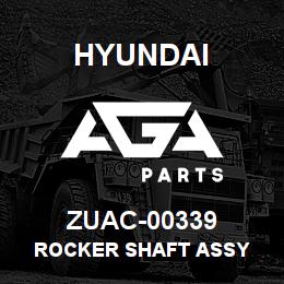 ZUAC-00339 Hyundai Construction ROCKER SHAFT ASSY | AGA Parts