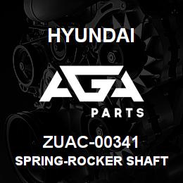 ZUAC-00341 Hyundai Construction SPRING-ROCKER SHAFT | AGA Parts